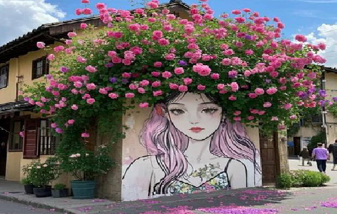 庐山市怎么设计网红打卡墙绘