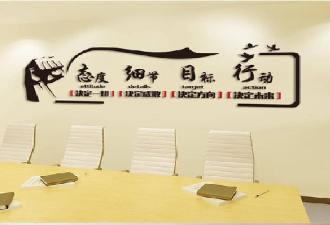 庐山市企业文化墙主要展示什么？