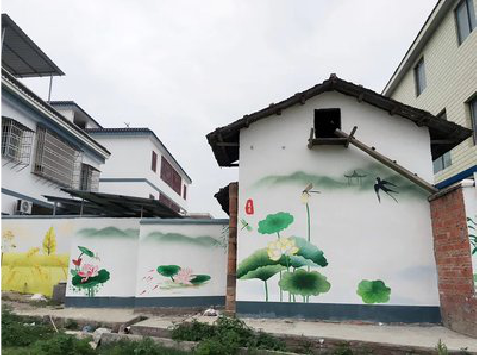 庐山市室外墙绘-从选材到保养。