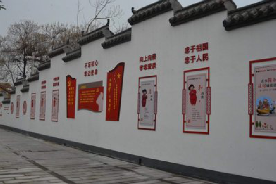 庐山市墙体彩绘-乡村文化墙