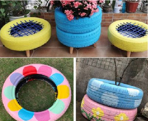 庐山市墙体彩绘-变废为宝