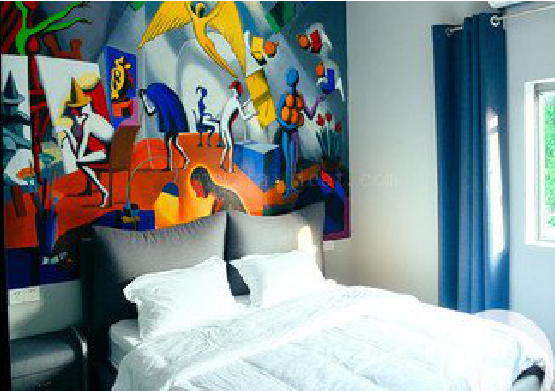 庐山市对于酒店的墙体彩绘而言更注重哪些方面？