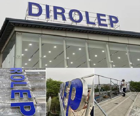 庐山市楼顶发光字安装的注意事项。